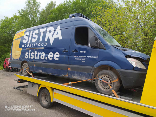 Mb sprinter 315 extra long 2.1 cdi termo carrier avarii