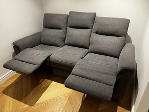 Diivan recliner 3-ne S50281M tumehall Ideaalses seisukorras (4 foto / 9)