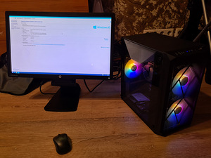PC Intel i5, 256 ssd,8gb ram,22" hp elite (1 foto / 4)