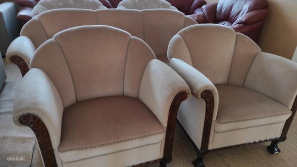 Cippendale диван + 2 кресла (фото #1)