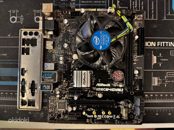 Intel Core i5-8100 + ASRock H310CM-HDV/M.2