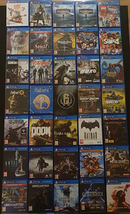 PS4 mängud / Игры Playstation 4 (6 фото из 6)