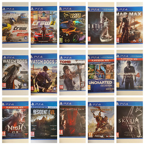 UUED JA KASUTATUD PS4 mängud / Playstation 4 mängud (10 foto / 10)