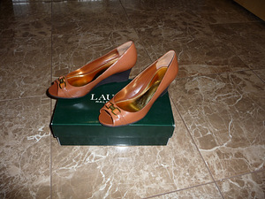 Женские туфли Ralph Lauren, кожа, 40