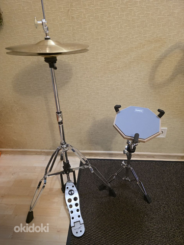 Hi-hat ja soolotrummi alus