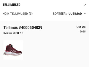 Tüdrukute k/s Adidas saapad (2 foto / 4)