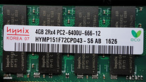 8GB 2x4GB RAM DDR2 PC2-6400U 800mhz AMD PC, uus