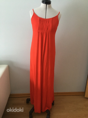 Красное платье Calvin Klein / макси платье S