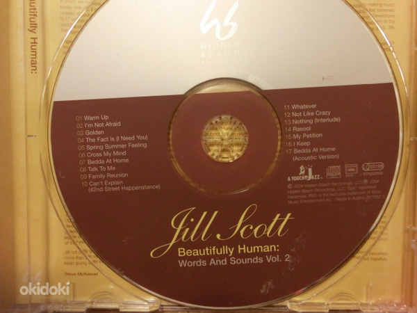 CD-Jill Scott Beautifully Human-2004 - Австрия - Narva, CD