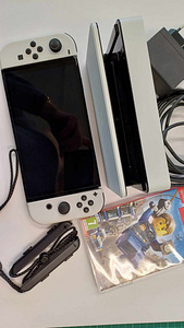 Nintendo Switch OLED + 2 mängu: Sonic ja Lego City (2 foto / 5)