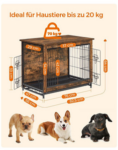 Клетка для собаки 82,5x56x64см (3 фото из 5)