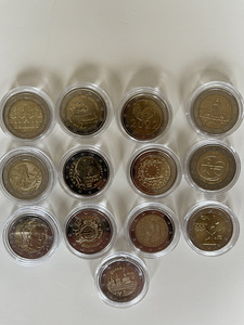 2 евро монеты (1 фото из 1)