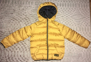 Тёплая куртка, размер 118, 4-5 лет