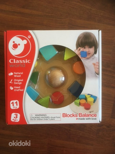 Uus laste puidust hariv mänguasi (foto #1)