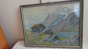 Ottenberg Boris Friedrich(1891-1946) Norra maastik 1933 a, (3 foto / 10)