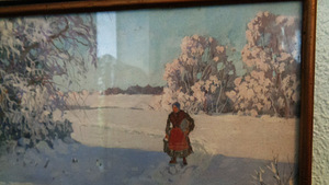 Eesti kunst-ANDREI JEGOROV(1878‑1954)-TALUNIK ARUKÜLAST. (2 foto / 4)