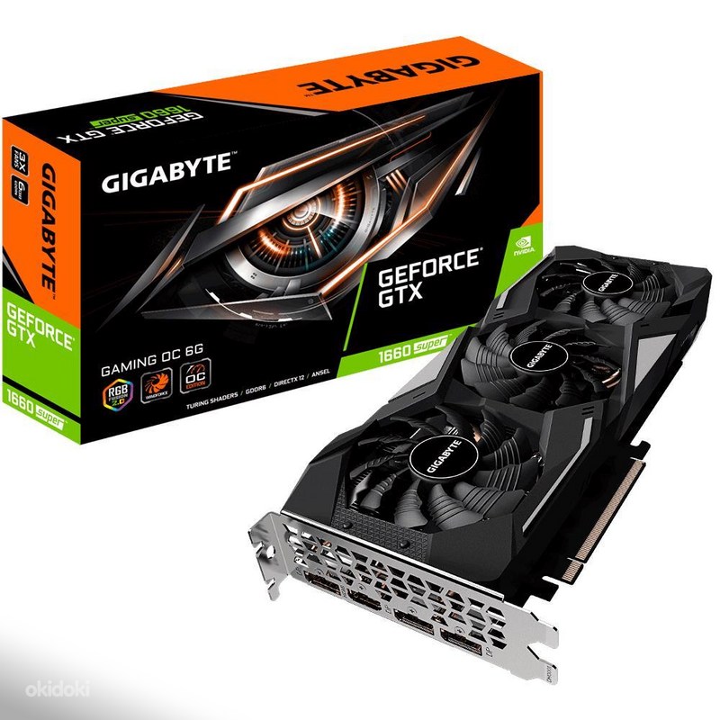 Gigabyte GeForce® GTX 1660 SUPER™ GAMING OC 6G (foto #1)