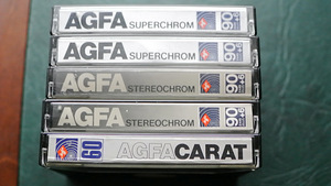 HELIKASSETID AGFA 5tk.=15€ (2 foto / 3)