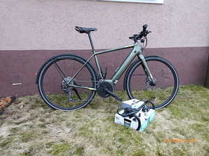 ЭЛЕКТРИЧЕСКИЙ ВЕЛОСИПЕД CANNONDALE CRAVEL (3 фото из 5)