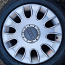 17" оригинальные диски Audi 5x112 + шипованная резина (фото #1)