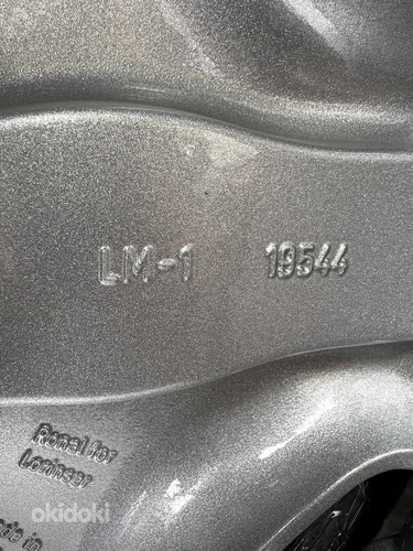 19-дюймовые оригинальные двухкомпонентные диски Lorinser LM1 5x112 (фото #8)