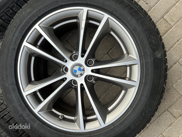 17" оригинальные диски BMW style 631 5x112 + плоские шины (фото #4)