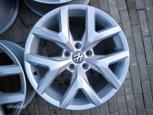 19" оригинальные колеса Volkswagen 5x120 (фото #1)