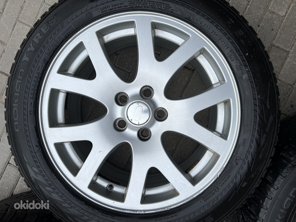 19" оригинальные диски Land Rover 5x120 + плоские шины 255/55 (фото #3)