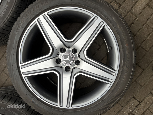 20" колеса Mercedes-Benz 5x112 + летние шины 265/45/20 (фото #4)