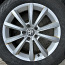 17" оригинальные диски Volkswagen 5x112 + двойные шины 215/65 (фото #2)