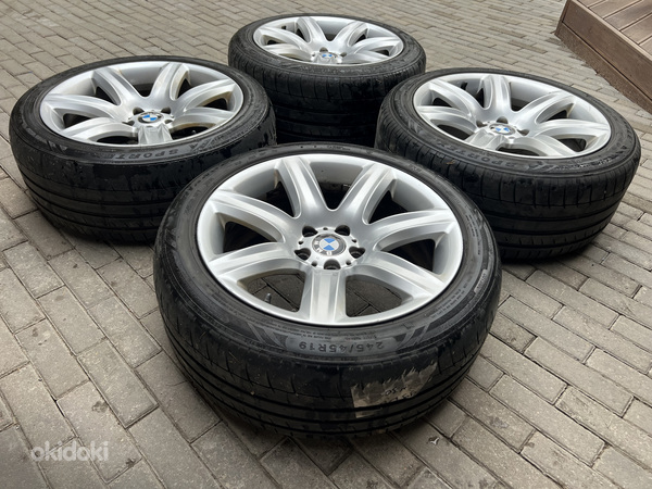 19" оригинальные диски BMW 272 5x120 + летние шины (фото #5)