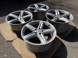 18" оригинальные диски Mercedes-Benz 5x112 (5 фото из 8)