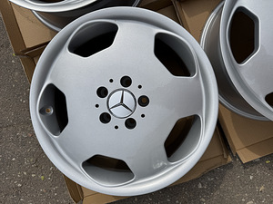 17" Mercedes-Benz retro veljed 5x112 (nagu uued) (2 foto / 9)