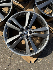 20" оригинальные диски Jaguar 5x108 + датчики (4 фото из 8)