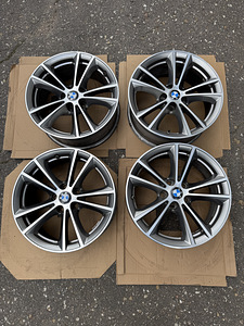 17" оригинальные диски BMW стиль 631 5x112 + датчики (6 фото из 7)