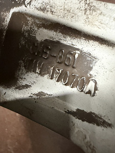 17" оригинальные диски Honda 5x114,3 (8 фото из 8)