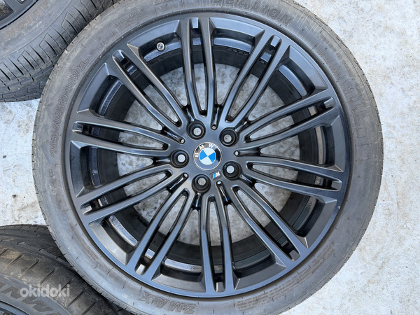 19" BMW style 664M originaalveljed 5x112 + suverehvid 7mm