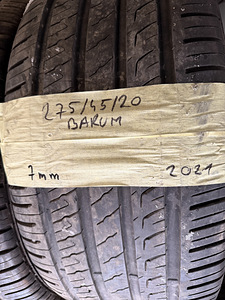 275/45/20 Barum suverehvid 2tk (7mm dot2021) (4 foto / 4)