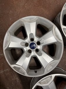 18" оригинальные диски Ford 5x108 + датчики (3 фото из 9)