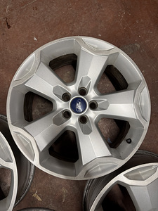 18" оригинальные диски Ford 5x108 + датчики (4 фото из 9)
