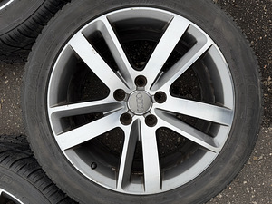 20" оригинальные диски Audi 5x130 + летние шины 295/40/20 (3 фото из 10)