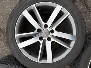20" оригинальные диски Audi 5x130 + летние шины 295/40/20 (4 фото из 10)
