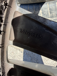 20" оригинальные диски Opel 5x120 + летние шины 255/35/20 (9 фото из 10)