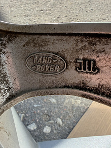 20" оригинальные диски Land Rover 5x120 + датчики (8 фото из 10)