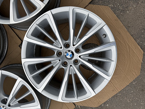 18" оригинальные диски BMW стиль 643 5x112 + датчики (4 фото из 10)