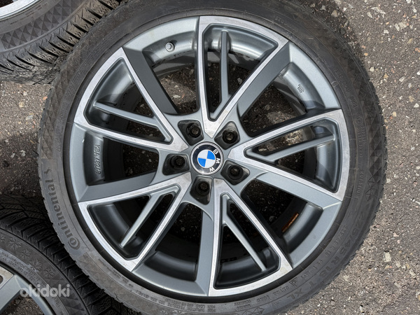18" Alutec veljed 5x120 + 225/45/18 Continental m+s ja andur