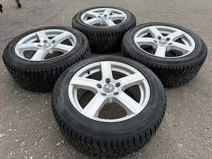 17" диски BMW 5x120 + шипованные шины 225/55/17 (7,5 мм) (5 фото из 9)