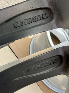 18" оригинальные диски Audi 5x112 (8 фото из 9)