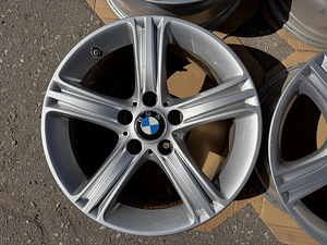 17" оригинальные диски BMW стиль 393 5x120 + датчики (7 фото из 9)