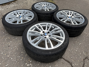 19" BMW style 403M originaalveljed 5x120 + suverehvid 4mm (2 foto / 8)